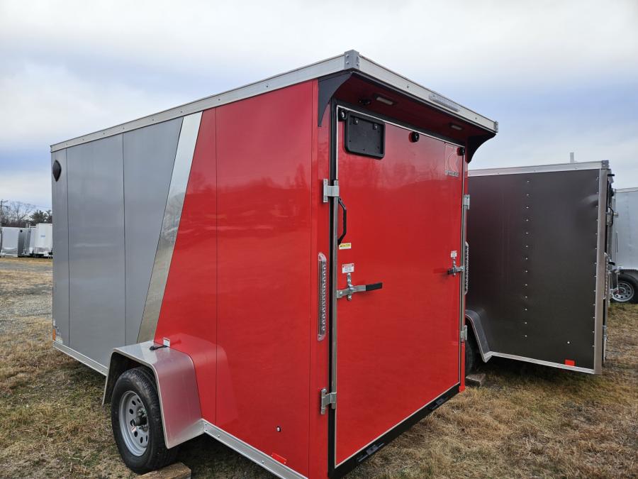 RDLX RDLX 6 x 12 SA FLAT TOP WEDG ENCLOSED TRAILER BY RC Image 2