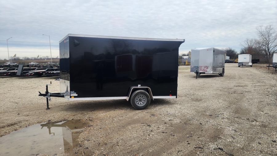 RDLX RDLX 6 x 12 SA FLAT TOP WEDG ENCLOSED TRAILER BY RC Image 0