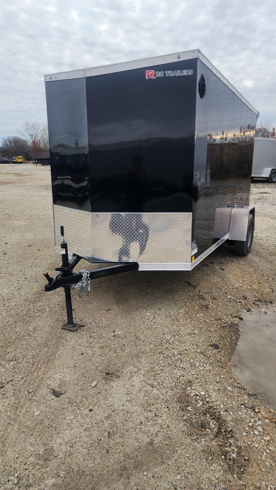 RDLX RDLX 6 x 12 SA FLAT TOP WEDG ENCLOSED TRAILER BY RC Image 1