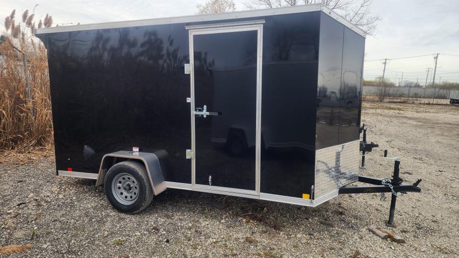 RDLX RDLX 6 x 12 SA FLAT TOP WEDG ENCLOSED TRAILER BY RC Image 2