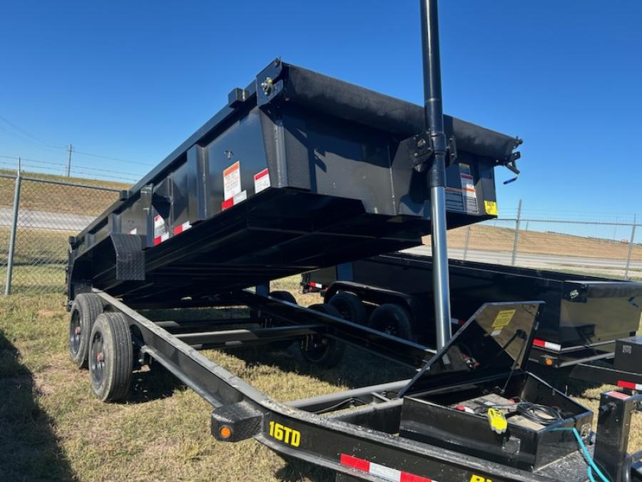 Big Tex 16TD, Dump, 83" x 16', 17.5K Image 3