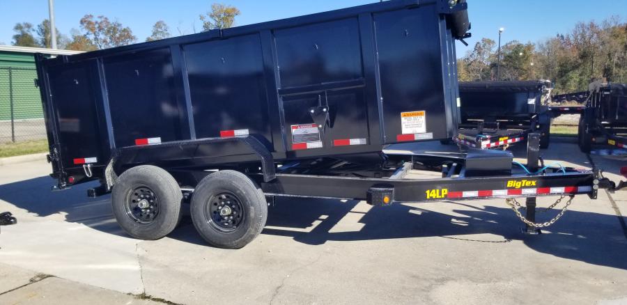 Big Tex 14LP, Dump, 83" x 14', 14K, 4' Sides Image 0