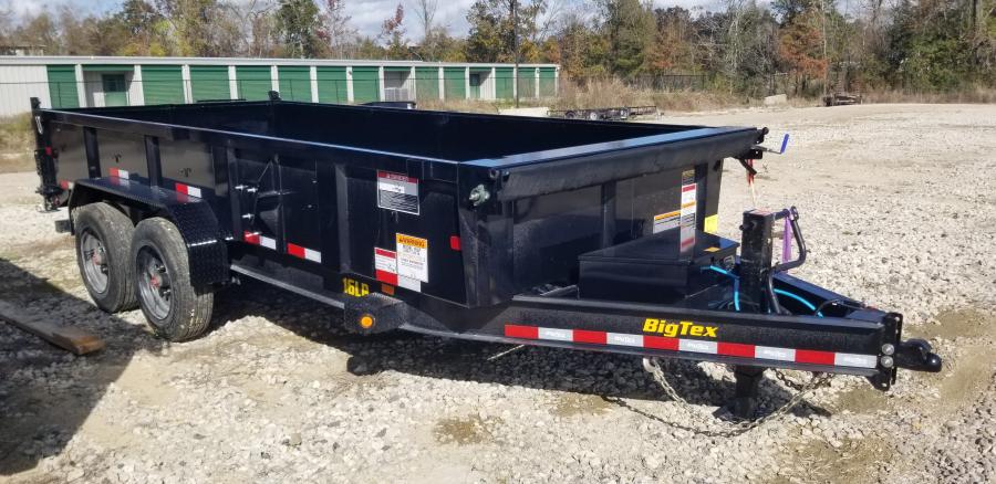 Big Tex 16LP, Dump, 83" x 16', 17.5K Image 1