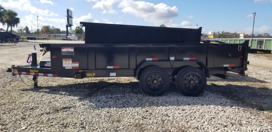 Big Tex 16LP, Dump, 83" x 16', 17.5K Image 2