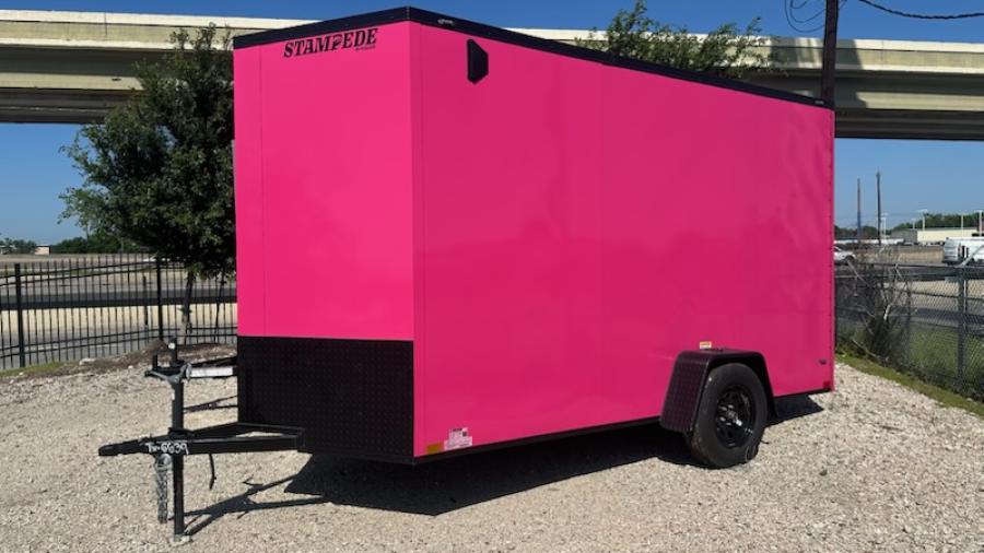 STAS STALL 6X12 SA PINK RD STD 66HT Image 0