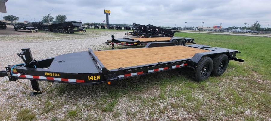 Big Tex 14EH, Equipment, 83″ x 18′, 15.4K, Dovetail, Mega Ramps, X-Series image 2