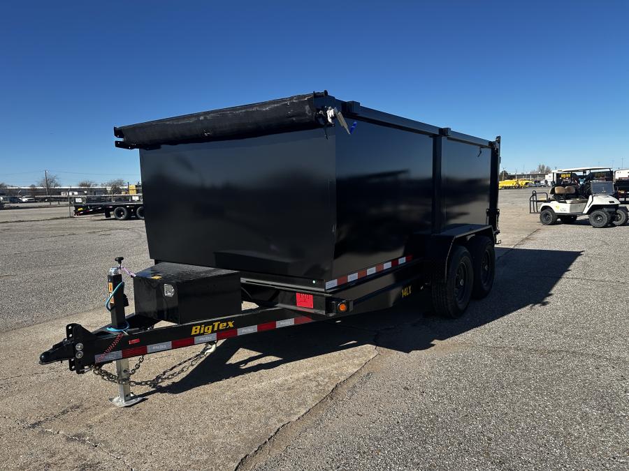Big Tex 14LX, Dump, 83" x 14', 14K, 4' Sides Image 1