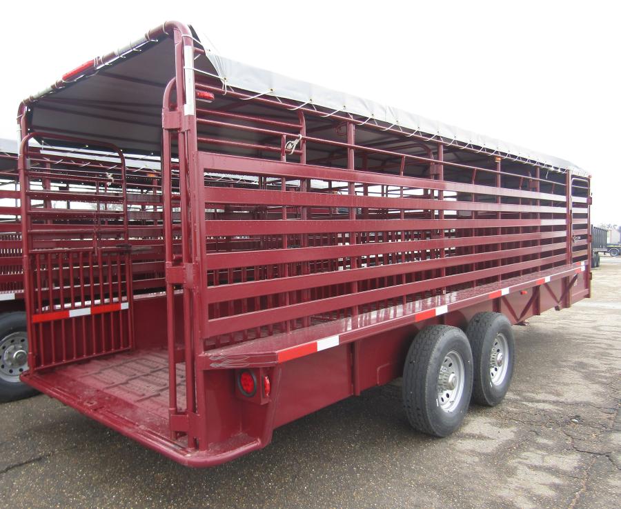 WW Roustabout 24x6'8" stock trailer #27650 Image 3