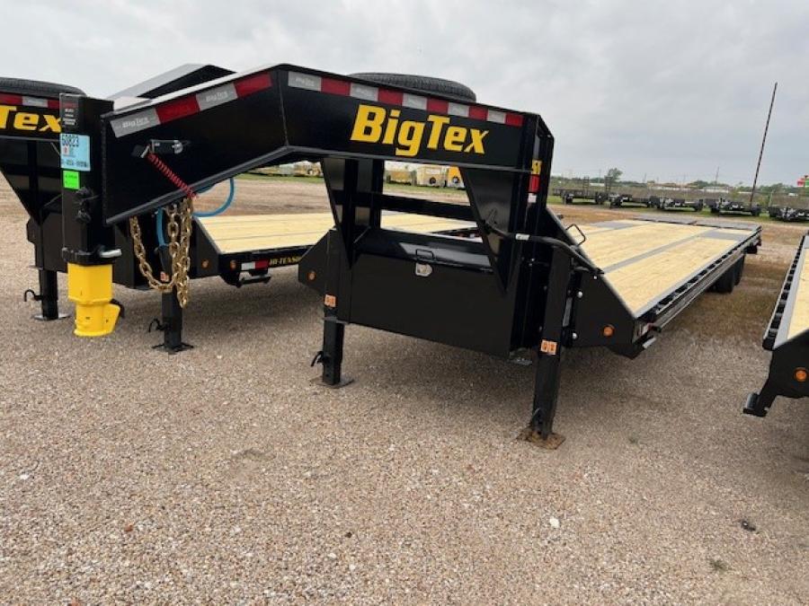 Big Tex 22GN, Gooseneck, 102″ x 25′, 23.9K, Dovetail, Mega Ramps image 0