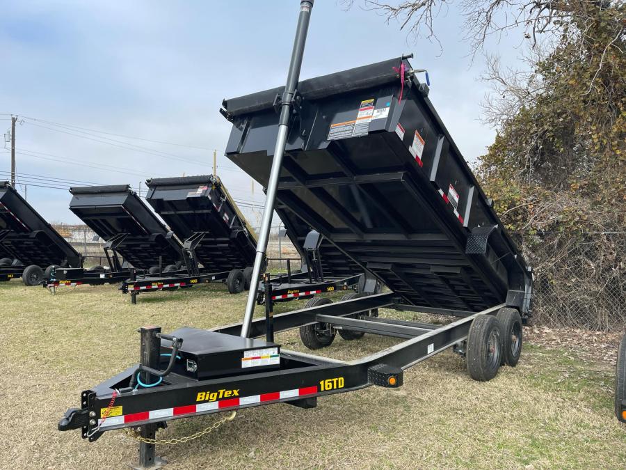 Big Tex 16TD, Dump, 83" x 16', 17.5K Image 2