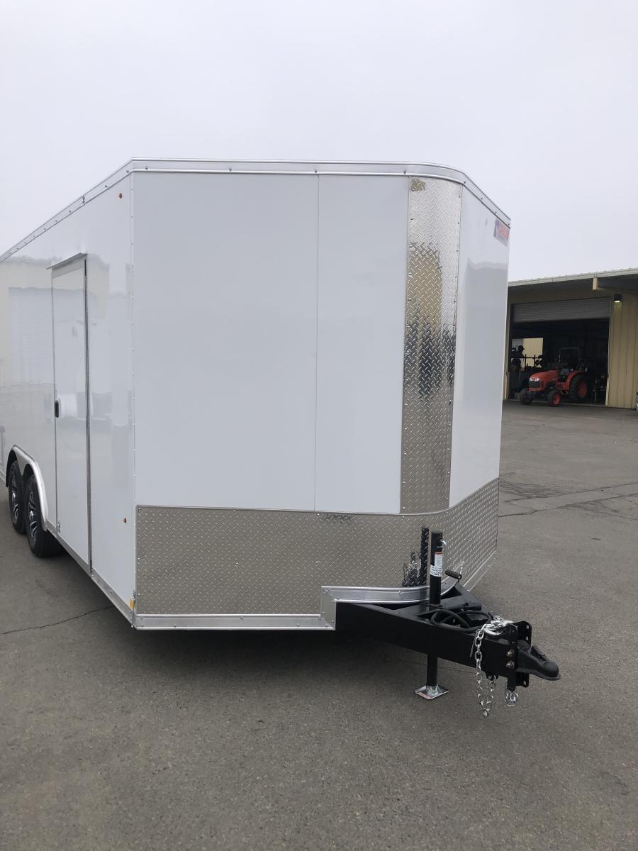 K-VI 85X18 CARGOSPORT FLAT TOP AERO WEDGE CAR HAULER 10K Image 1