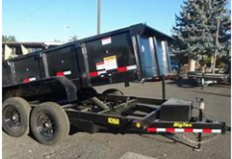 Big Tex 10SR, Dump, 83" x 12', 9.9K Image 1