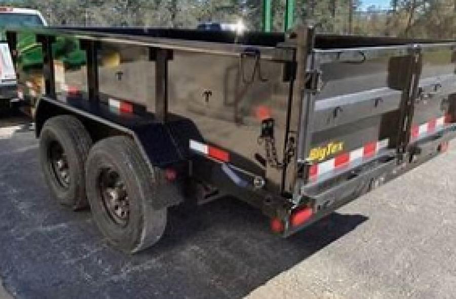 Big Tex 10SR, Dump, 83" x 12', 9.9K Image 3