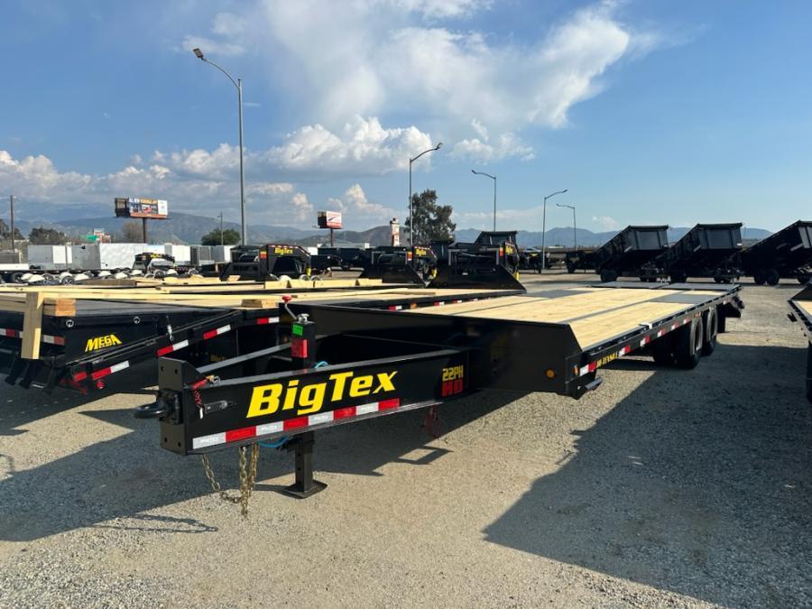 Big Tex 22PH, Pintle, 102" x 25', 23.9K, Dovetail, Mega Ramps Image 0