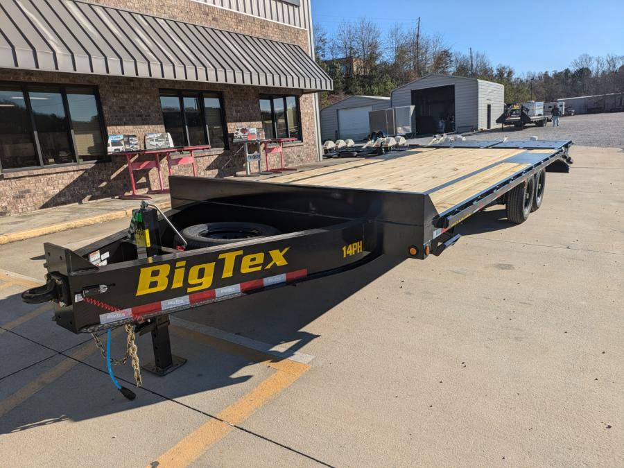 Big Tex 14PH, Pintle, 102″ x 20′, 15.9K, Dovetail, Mega Ramps image 1