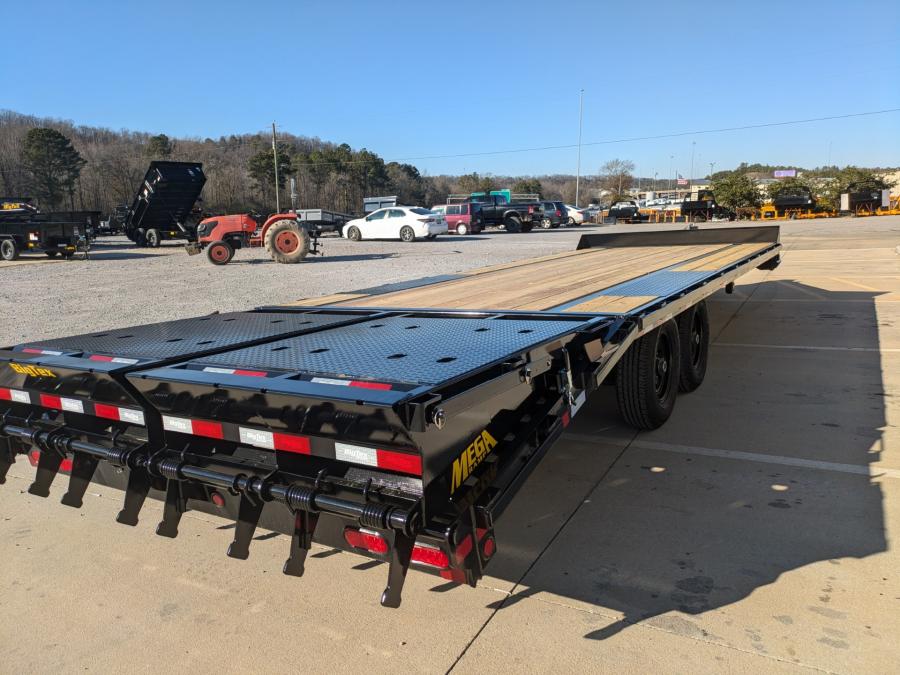 Big Tex 14PH, Pintle, 102″ x 20′, 15.9K, Dovetail, Mega Ramps image 3
