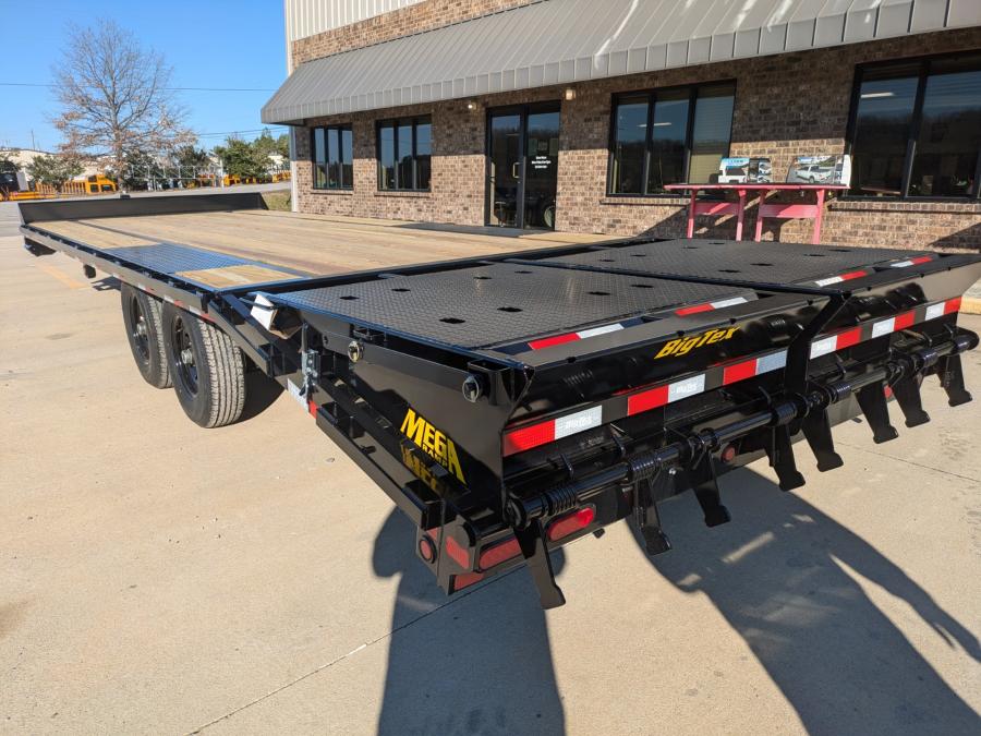 Big Tex 14PH, Pintle, 102″ x 20′, 15.9K, Dovetail, Mega Ramps image 4