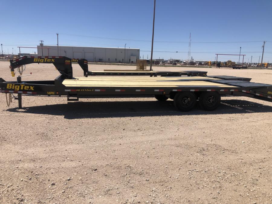 Big Tex 14PH, Pintle, 102″ x 20′, 15.9K, Dovetail, Mega Ramps image 1