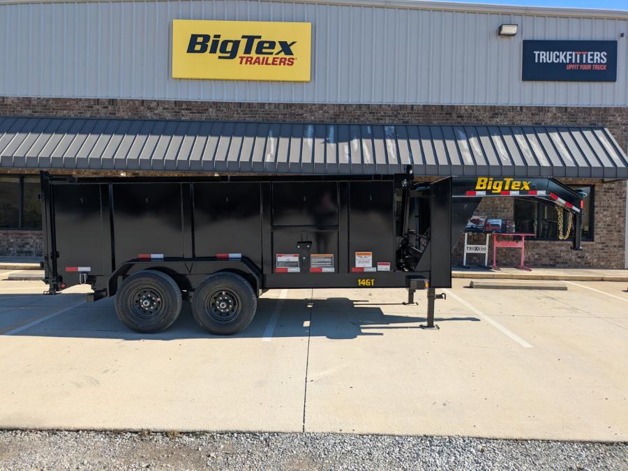 Big Tex 14GT, Dump, 83" x 14', 15.9K, 4' Sides Image 0