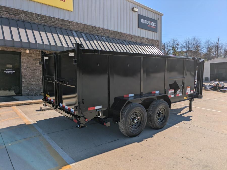 Big Tex 14GT, Dump, 83" x 14', 15.9K, 4' Sides Image 1