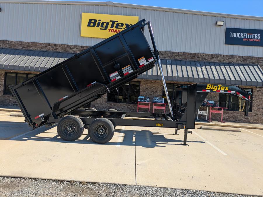 Big Tex 14GT, Dump, 83" x 14', 15.9K, 4' Sides Image 2