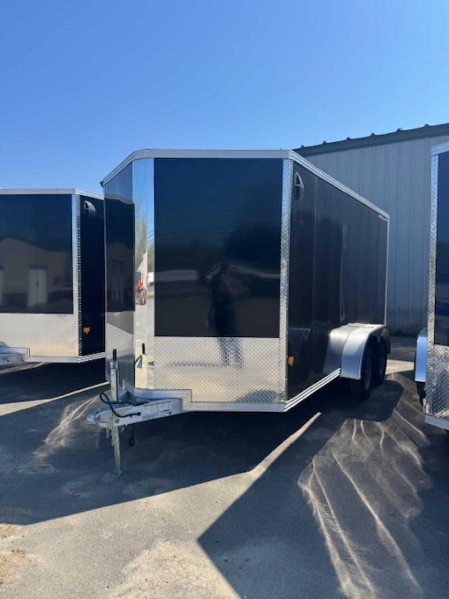 C7X1 7X14 STANDARD STEALTH- IF SLOPED NOSE CARGO TRAILER Image 0