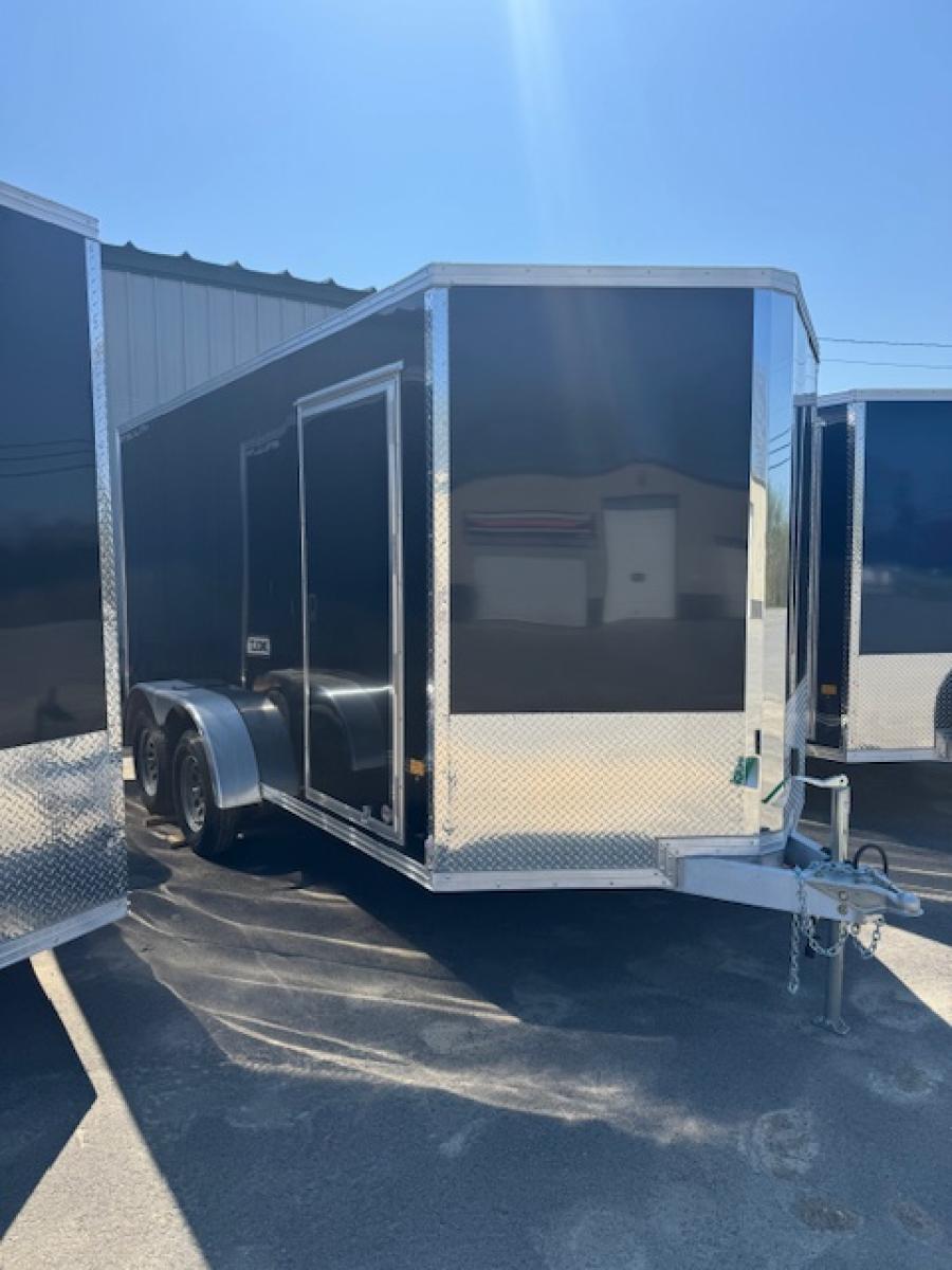 C7X1 7X14 STANDARD STEALTH- IF SLOPED NOSE CARGO TRAILER Image 1