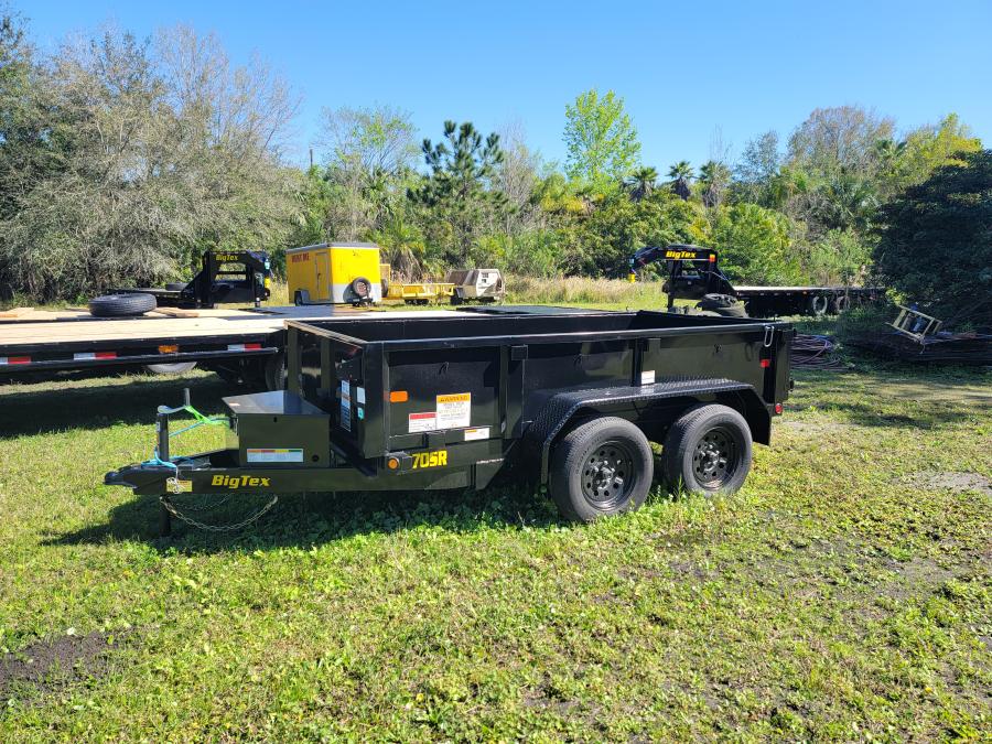 Big Tex 70SR, Dump, 60" x 10', 7K, Double Rear Doors Image 1