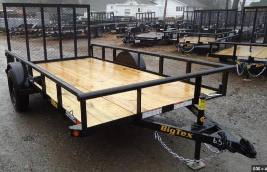 Big Tex 35SA 2,995# SA UTL 77"x14 BLACK Image 0