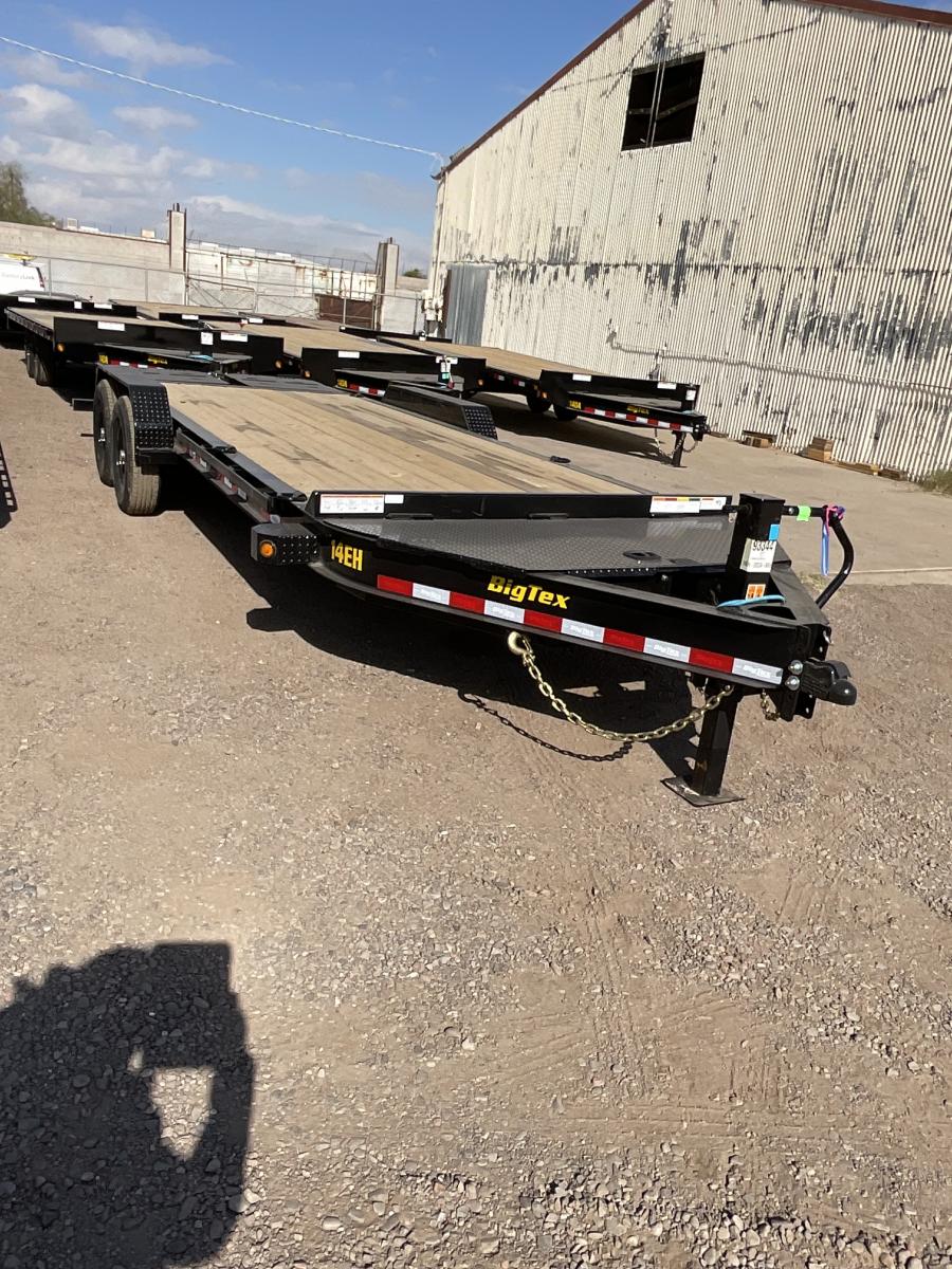 Big Tex 14EH, Equipment, 83″ x 18′, 15.4K, Dovetail, Mega Ramps, X-Series image 0