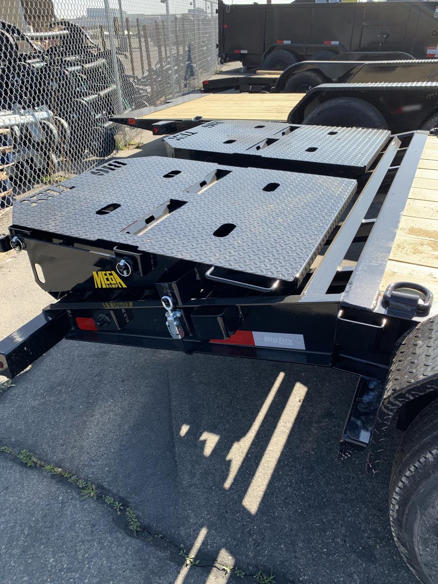 Big Tex 14EH, Equipment, 83" x 16', 15.4K, Dovetail, Mega Ramps, X-Series Image 2