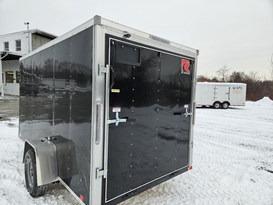 RWT6 RWT 6 x 12 SA FLAT TOP WEDGE ENCLOSED TRAILER BY RC Image 2