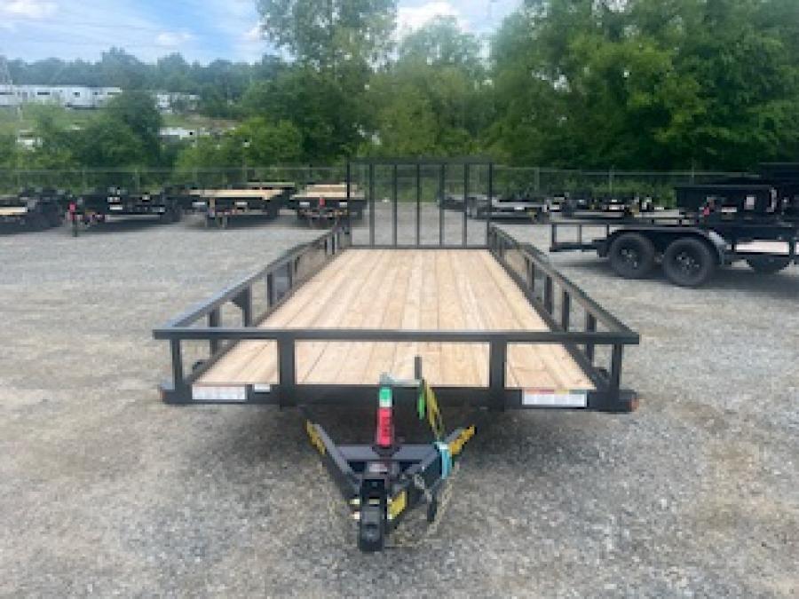 Big Tex 70PI 7K TAND SQ TU UTL 83″X20 BLK image 0