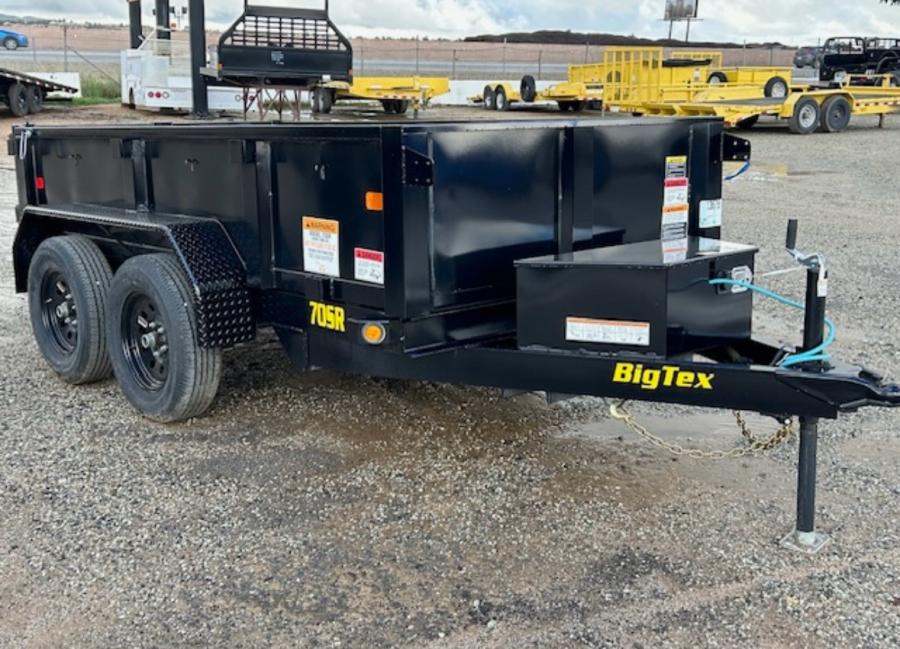 Big Tex 70SR, Dump, 60″ x 10′, 7K, Double Rear Doors image 1