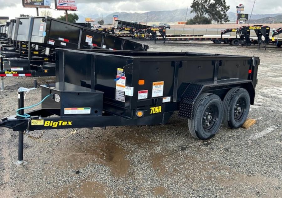 Big Tex 70SR, Dump, 60″ x 10′, 7K, Double Rear Doors image 2