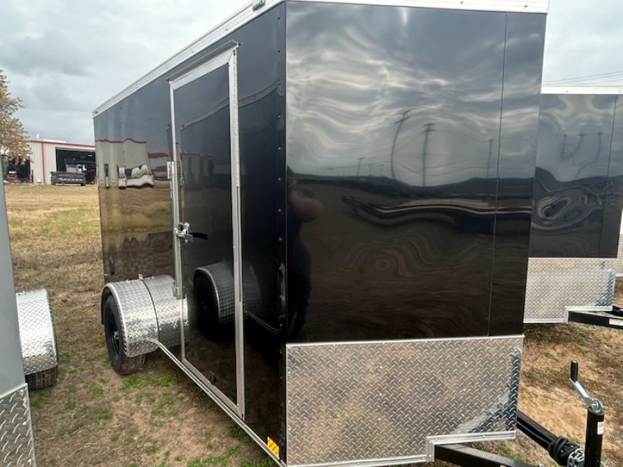 STAS STALL 6X12 SA BLACK RD STD 66HT Image 1