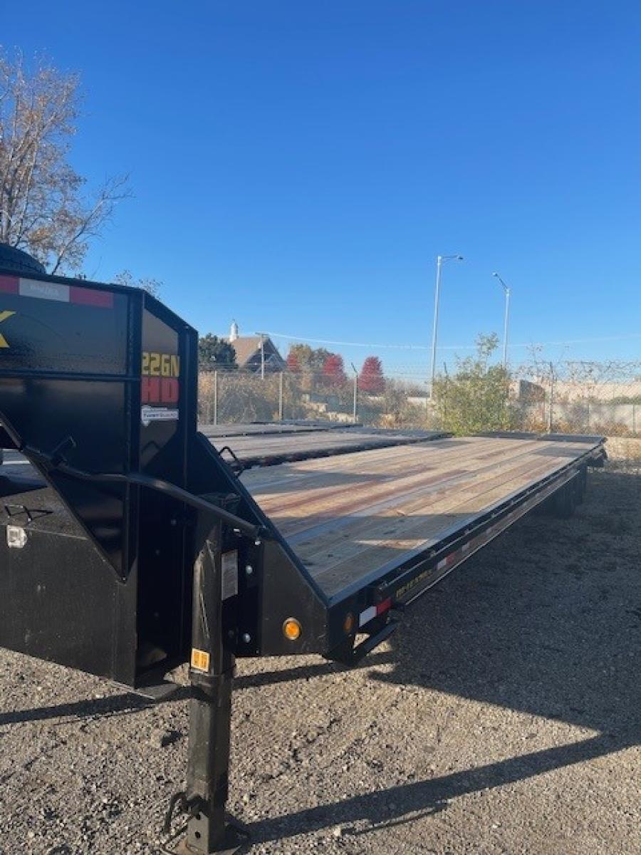 Big Tex 22GN, Gooseneck, 102" x 33', 23.9K, Dovetail, Mega Ramps Image 1