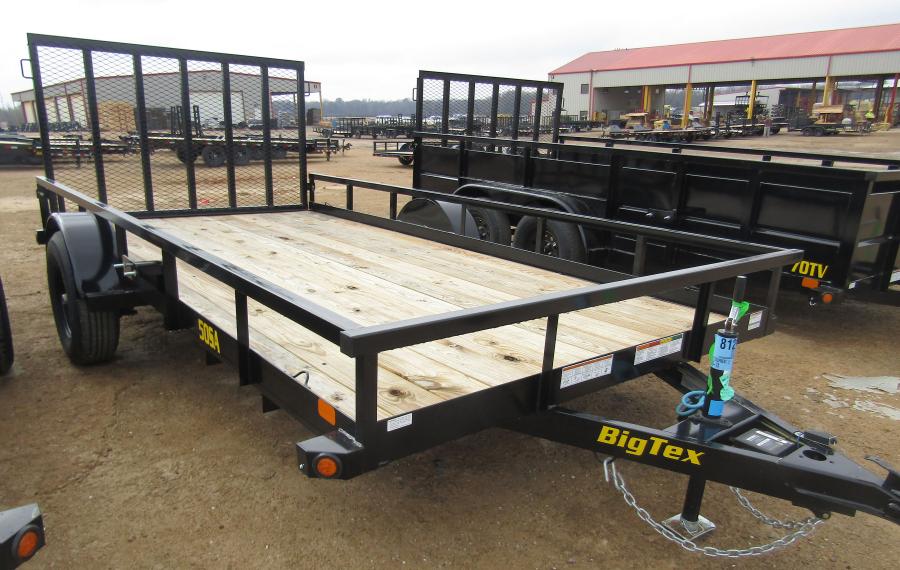 Big Tex 50SA 5K SINGLE AXLE (83x14) Image 1