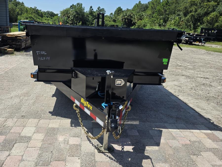Big Tex 14LX, Dump, 83" x 14', 14K, 4' Sides Image 3