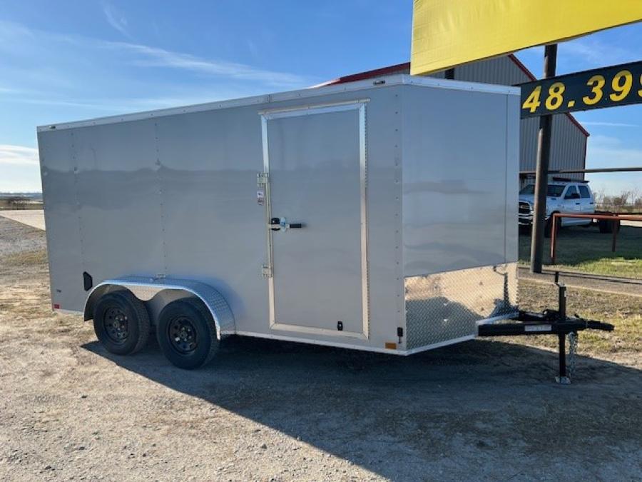 7 x 14 Tandem Axle Cargo Trailer Image 1