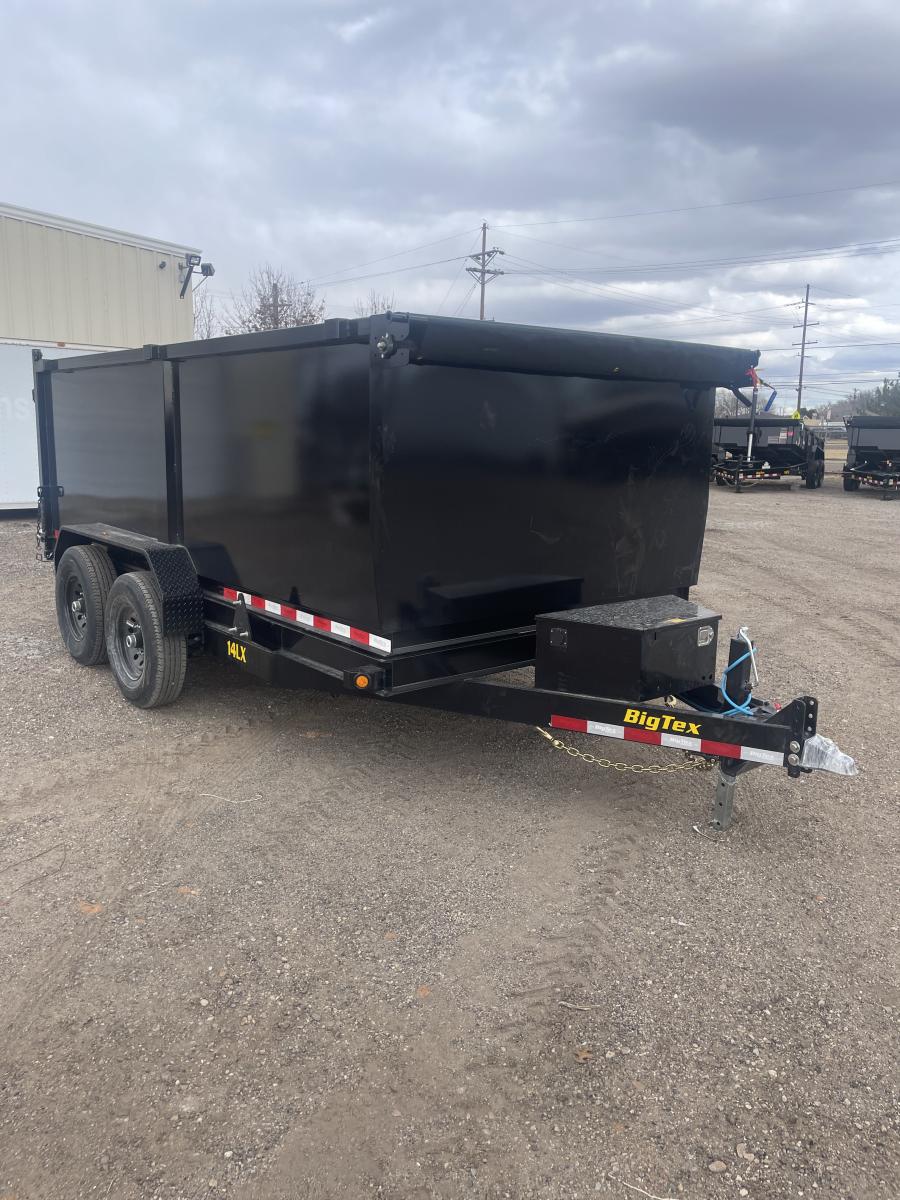 Big Tex 14LX, Dump, 83" x 14', 14K, 4' Sides Image 0