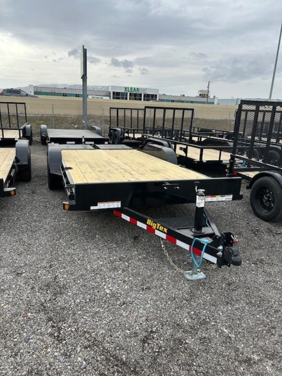 Big Tex 10ET, Equipment, 83″ x 18′, 9.9K, Dovetail, Mega Ramps image 0
