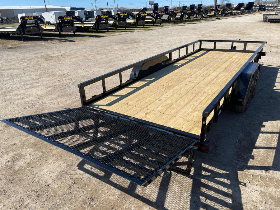 Big Tex 10PI, Utility, 83" x 20', 9.9K, 4' Ramp Gate Image 1