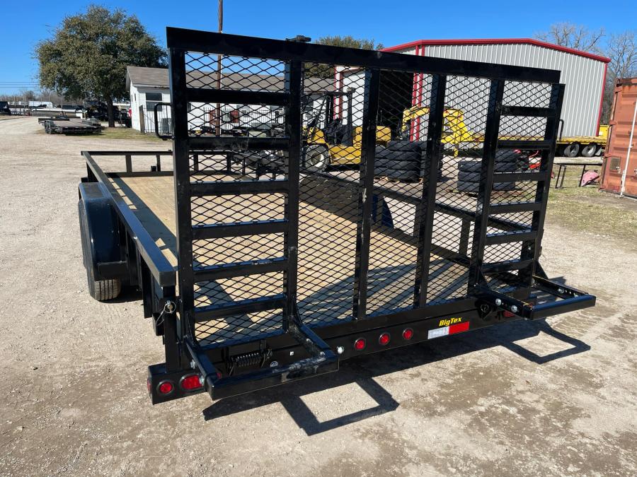 Big Tex 10PI, Utility, 83" x 20', 9.9K, 4' Ramp Gate Image 4