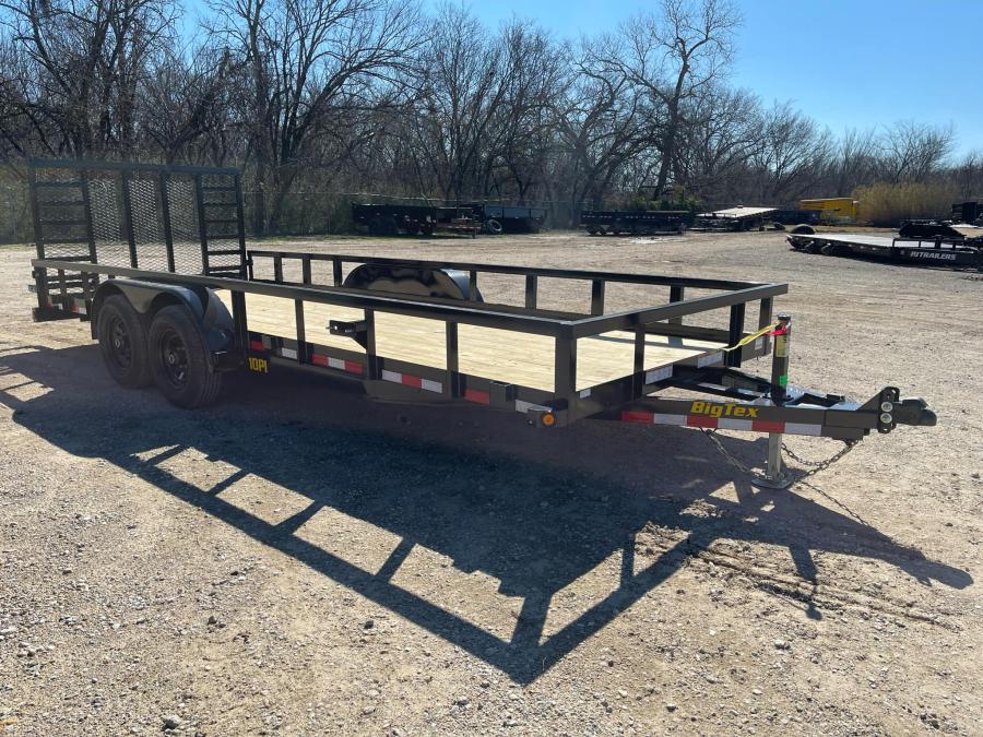 Big Tex 10PI, Utility, 83" x 20', 9.9K, 4' Ramp Gate Image 5
