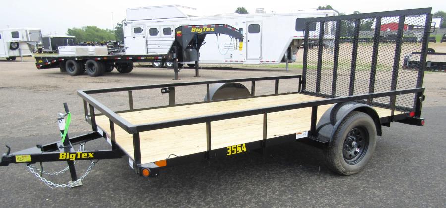 Big Tex 35SA 2,995# SA UTL 77"x10 BLACK Image 0