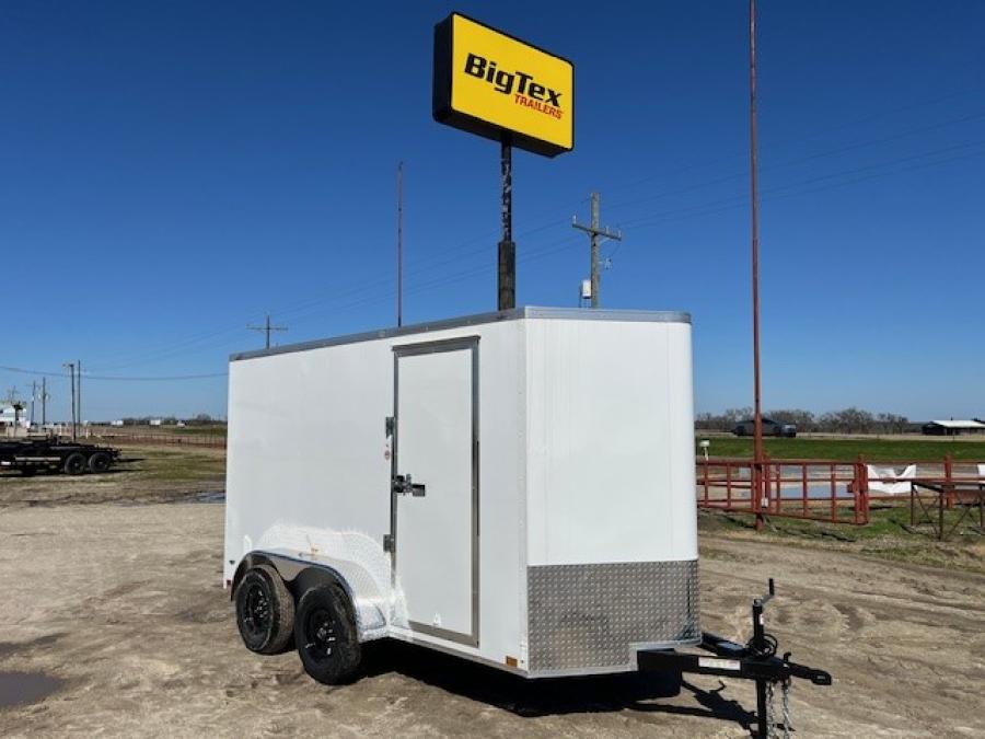 Tandem 6 x 12 Enclosed Trailer Image 0