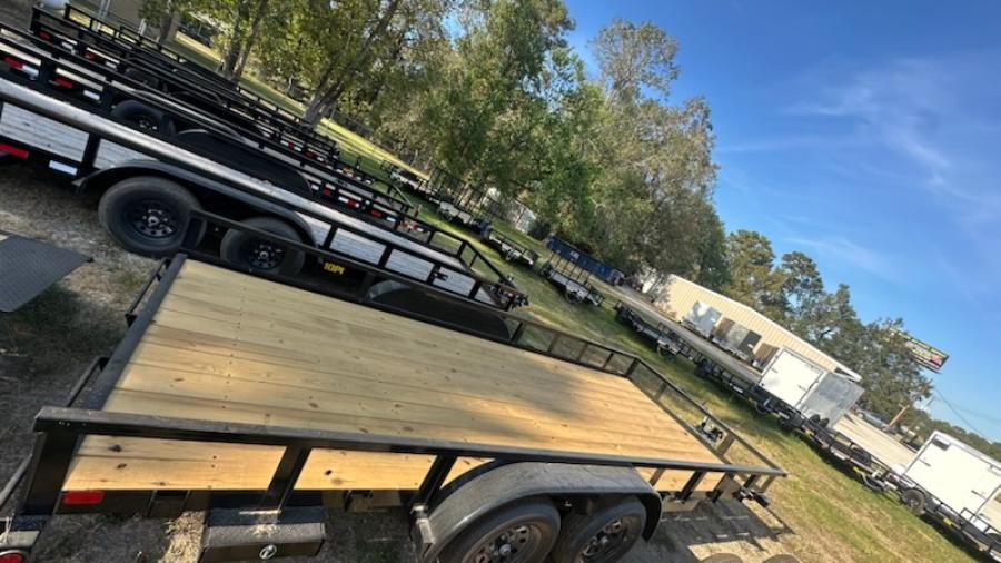 Big Tex 70PI 7K TAND SQ TU UTL 83″X20 BLK image 2