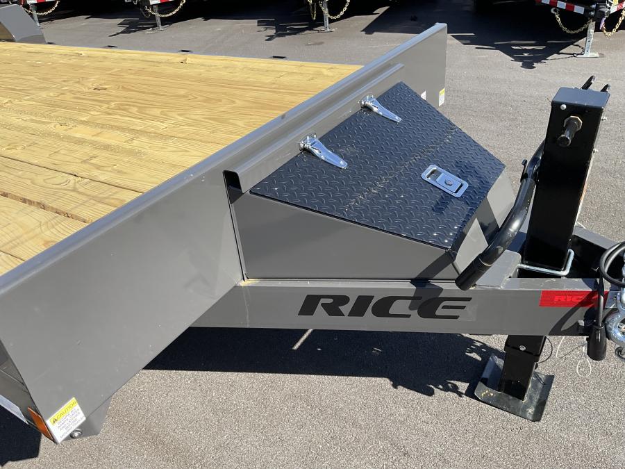 Rice Trailers FME RICE – MAGNUM 14K EQUIPMENT HAULER 20+3 GREY – STANDARD image 1