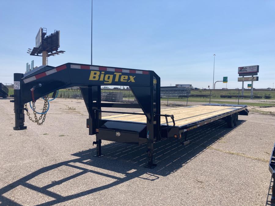 Big Tex 14GN, Gooseneck, 102" x 25', 15.9K, Dovetail, Mega Ramps Image 0